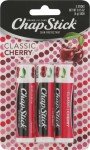 Cherry Flavored ChapStick Classic Lip Balm - Pack of 3