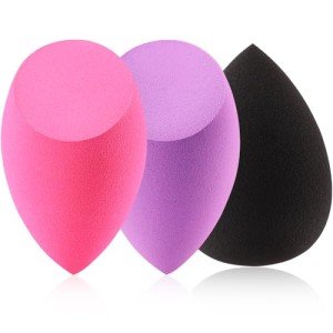 3-Piece Soft Makeup Sponge Set for All Uses