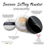 Aesthetica Banana Loose Setting Powder with Puff