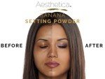 Aesthetica Banana Loose Setting Powder with Puff