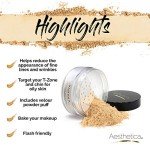 Aesthetica Banana Loose Setting Powder with Puff