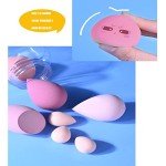 7-Pack Colorful Makeup Sponges for Flawless Blending