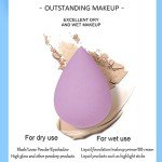 7-Pack Colorful Makeup Sponges for Flawless Blending
