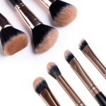 Kandi Koated Rose Gold Makeup Brushes Set