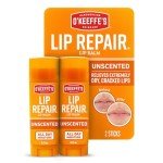 O'Keeffe's Unscented Lip Repair Balm Twin Pack
