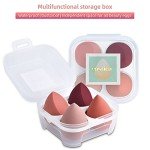 COSTICA Multi-Colored Makeup Sponge Set - 4pcs