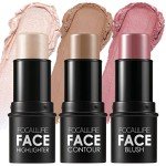 FOCALLURE 3 Pcs Cream Contour Stick Set