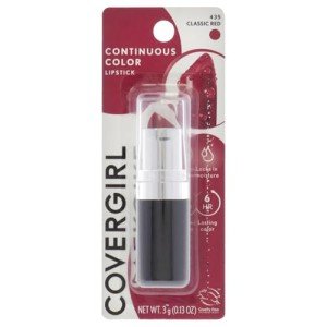 COVERGIRL Classic Red Continuous Color Lipstick 435
