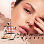 16-Color Blush & Highlighter Makeup Palette