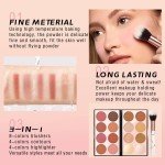 16-Color Blush & Highlighter Makeup Palette