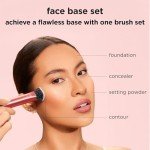 Real Techniques 4-Piece Face Makeup Brush Set