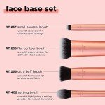 Real Techniques 4-Piece Face Makeup Brush Set