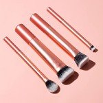 Real Techniques 4-Piece Face Makeup Brush Set