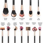 OMANIAC 12-Piece Cruelty-Free Makeup Brush Set
