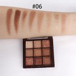 Neutral Nude Brown Eyeshadow Palette - Highly Pigmented