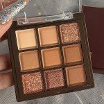 Neutral Nude Brown Eyeshadow Palette - Highly Pigmented