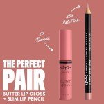 NYX Butter Gloss in Tiramisu - Non-Sticky Lip Shine