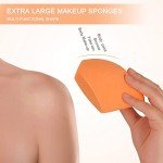 Extra Large Makeup Sponges with Holder for All Use