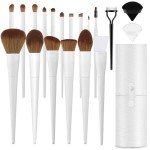 20-Piece Makeup Brush Set with Case