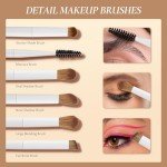 20-Piece Makeup Brush Set with Case