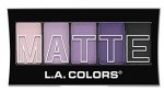 L.A. COLORS Purple Cashmere Matte Eyeshadow Palette