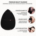 ForPro Professional Vegan Makeup Sponge Blender - Black