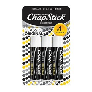 Classic ChapStick Lip Balm - 3 Tubes