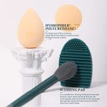 17-Piece DUcare Makeup Brush Set with Sponge