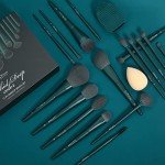 17-Piece DUcare Makeup Brush Set with Sponge