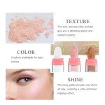 White Moonbeam Glitter Powder Highlighter for Face