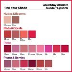 REVLON ColorStay Ultimate Suede Lipstick 015 Runway