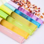 LULUCOLORS 18-Piece Colorful Makeup Brush Set