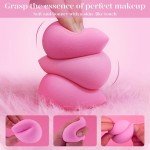 BEAKEY Super Soft Makeup Sponge Set - 6 Pack