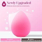 BEAKEY Super Soft Makeup Sponge Set - 6 Pack