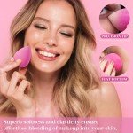BEAKEY Super Soft Makeup Sponge Set - 6 Pack