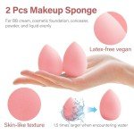 20-Piece Professional Makeup Brush Set with Sponges