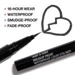 Wet n Wild Breakup Proof Liquid Eyeliner - Black
