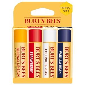 Burt's Bees Lip Balm Set - Strawberry, Coconut, Vanilla
