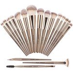 18 Pcs MAANGE Premium Soft Makeup Brush Set