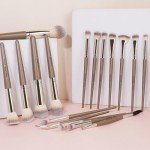 18 Pcs MAANGE Premium Soft Makeup Brush Set