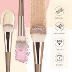 18 Pcs MAANGE Premium Soft Makeup Brush Set
