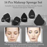 14-Piece Makeup Sponge Set for Flawless Application