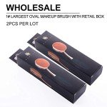 Yoseng Oval Foundation Brush Set for Flawless Application
