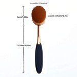 Yoseng Oval Foundation Brush Set for Flawless Application