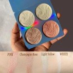 Brightening Highlighter Makeup Palette for Flawless Glow