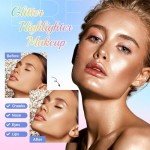 Brightening Highlighter Makeup Palette for Flawless Glow