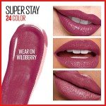 Maybelline Superstay 24 Lipcolor in Wildberry 045
