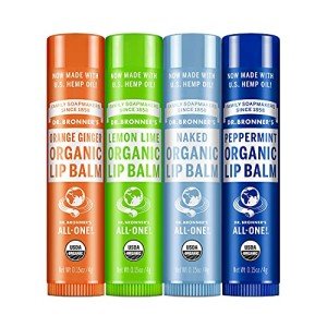 Dr. Bronner's Organic Lip Balm Variety Pack (4)