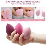 Multicolor Professional Makeup Sponge Set - 6 Pcs