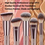 16-Piece Premium Synthetic Makeup Brush Set
